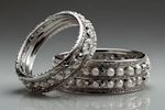 Navratri Silver Bangles Explore: Traditional Patterns, Decorative Styles, Finishes and Accessories